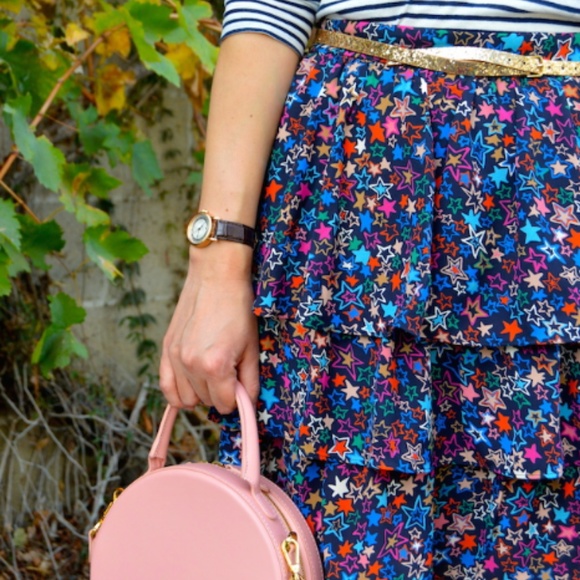 🌈❤️🍀CLOSET CLOSING NWOT jCrew skirt star print - Picture 7 of 7